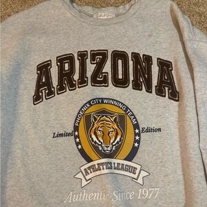 Grey Arizona Crewneck